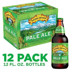Sierra Nevada Pale Ale Craft Beer In Bottles - 12-12 Oz