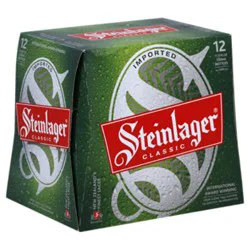 Steinlager Beer Bottles - 12-11.15fl. Oz.