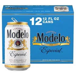Modelo Especial Mexican Lager Beer Cans 4.4% Abv Multipack - 12-12 Fl. Oz.