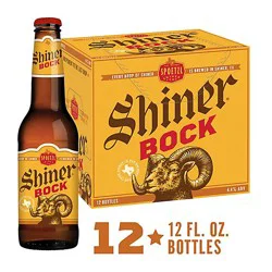 Shiner Beer Bock - 12-12 Fl. Oz.
