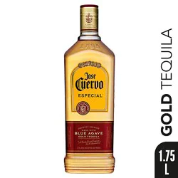 Jose Cuervo Especial Gold Tequila 80 Proof - 1.75 Liter