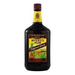 Myerss Rum 100% Fine Jamaican Original Dark 80 Proof - 1.75 Liter