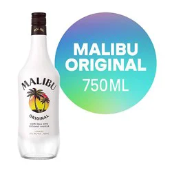 Malibu With Coconut Liqueur Flavored Caribbean Rum 42 Proof - 750 Ml