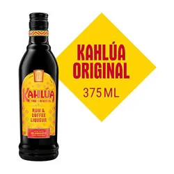 Kahlua Liqueur Rum And Coffee Caramel Color Added 40 Proof - 375 Ml