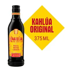 Kahlua Liqueur Rum And Coffee Caramel Color Added 40 Proof - 375 Ml