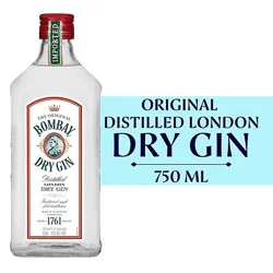 Bombay Distilled London Dry Gin - 750 Ml