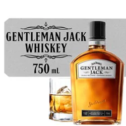 Jack Daniels Gentleman Jack Tennessee Whiskey 80 Proof In Bottle - 750 Ml
