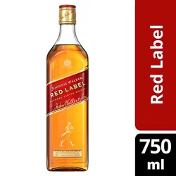 Johnnie Walker Red Label Blended Scotch Whisky - 750 Ml