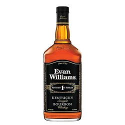 Evan Williams Whiskey Bourbon Kentucky Straight 86 Proof - 1.75 Liter