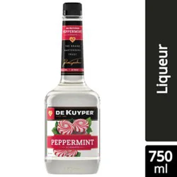 Dekuyper Schnapps Liqueur Peppermint 60 Proof - 750 Ml