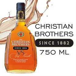 The Christian Brothers Brandy Vs Very Smooth 80 Proof - 750 Ml