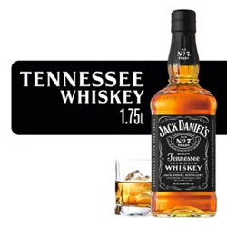 Jack Daniels Old No. 7 Tennessee Whiskey 80 Proof In Bottle - 1.75 Liter