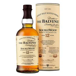 The Balvenie Double Wood Malt Scotch Whisky 12 Year-Old 86 Proof - 750 Ml