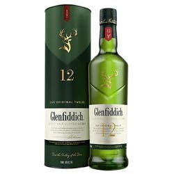 Glenfiddich Scotch Whisky Single Malt 80 Proof - 750 Ml