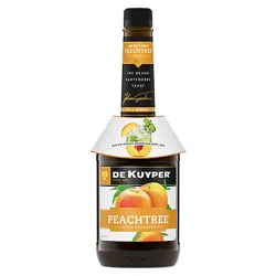 Dekuyper Schnapps Liqueur Peachtree 30 Proof - 750 Ml