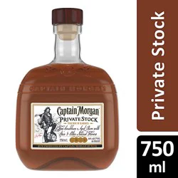 Captain Morgan Private Stock Rum - 750 Ml