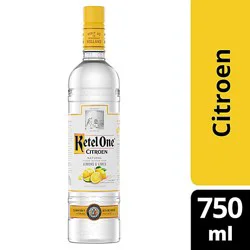 Ketel One Citroen Flavored Vodka - 750 Ml