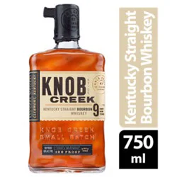 Knob Creek 100 Proof Kentucky Straight Bourbon Whiskey - 750 Ml
