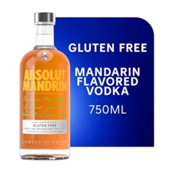 Absolut Mandrin Flavored Vodka - 750 Ml