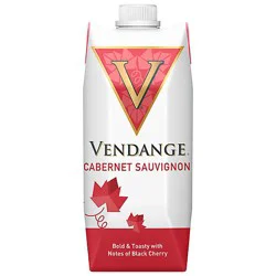Vendange Wine Red Cabernet Sauvignon Go Pack - 500 Ml