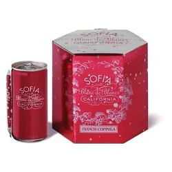 Sofia Blanc De Blancs Effervescent White Wine Cans 4 - 200 Ml