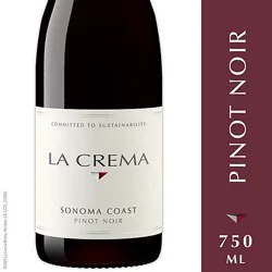 La Crema Sonoma Coast Pinot Noir Red Wine - 750 Ml