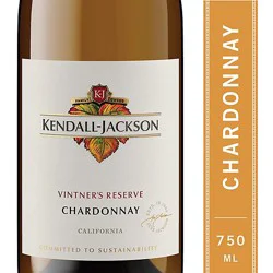 Kendall-Jackson Vintners Reserve Chardonnay White Wine - 750 Ml