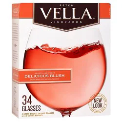 Peter Vella Blush Box Wine - 5 Liter