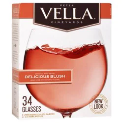 Peter Vella Blush Box Wine - 5 Liter