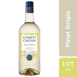 Corbett Canyon Pinot Grigio White Wine - 1.5 Liters