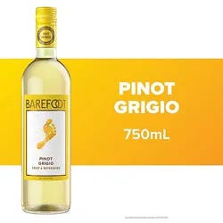 Barefoot Cellars Pinot Grigio White Wine - 750 Ml