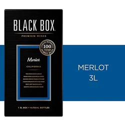 Black Box Merlot Red Wine Box - 3 Liter