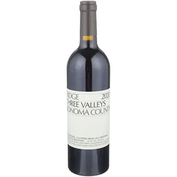 Ridge Sonoma Three Valleys Red Wine - 750 Ml