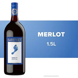 Barefoot Cellars Merlot Red Wine - 1.5 Liter