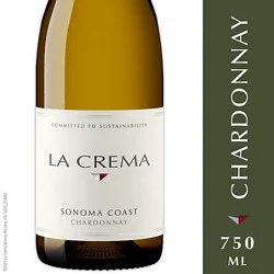La Crema Sonoma Coast Chardonnay White Wine - 750 Ml