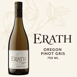 Erath Pinot Gris White Wine - 750 Ml