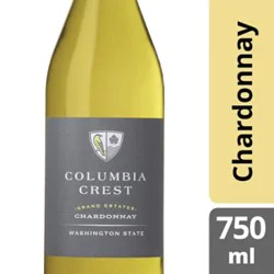 Columbia Crest Grand Estates Chardonnay White Wine - 750 Ml