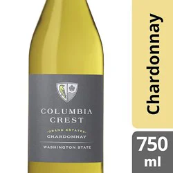 Columbia Crest Grand Estates Chardonnay White Wine - 750 Ml
