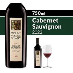 Mount Veeder Napa Valley Cabernet Sauvignon Red Wine - 750 Ml