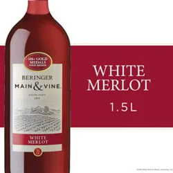 Beringer Wine California Collection White Merlot - 1.5 Liter