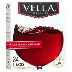 Peter Vella Cabernet Sauvignon Red Box Wine - 5 Liter