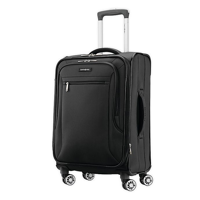 slide 1 of 8, Samsonite Ascella X Softside Spinner Carry On Luggage - Black, 20 in