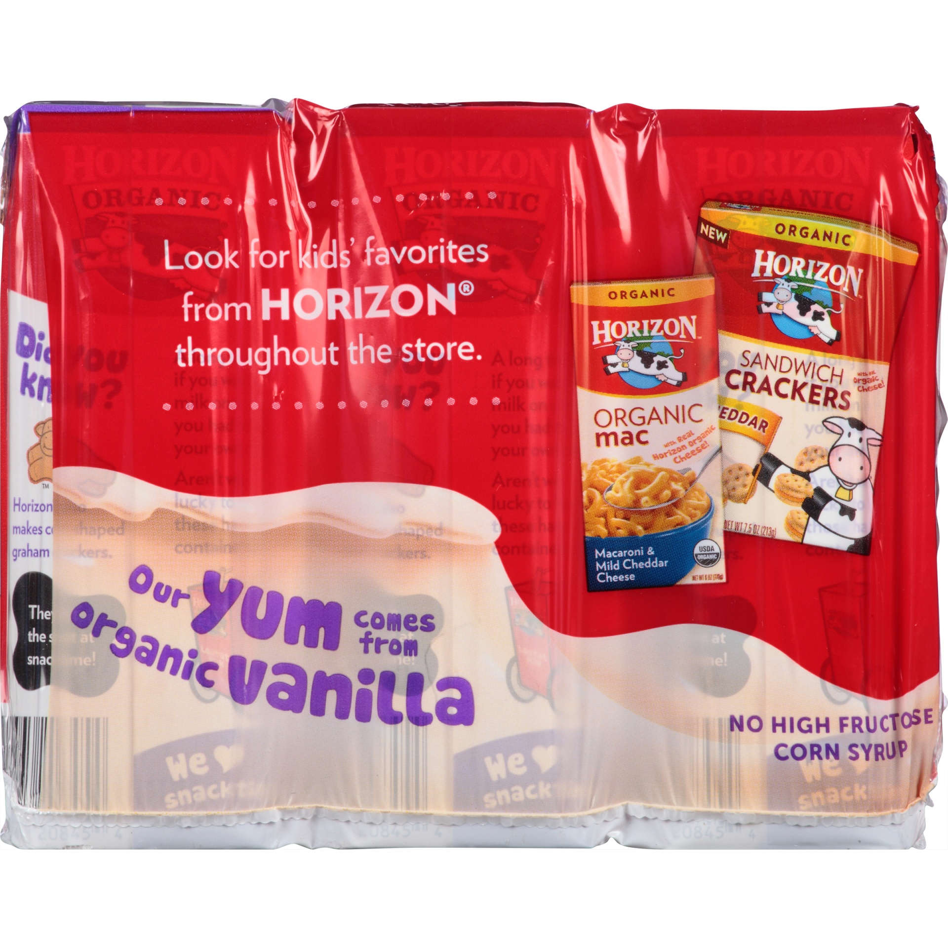 slide 7 of 9, Horizon Organic 1% Lowfat UHT Vanilla Milk, 8 fl oz