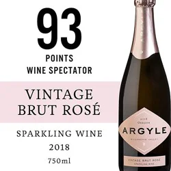 Argyle Brut Rose Sparkling Wine - 750 Ml