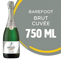 Barefoot Bubbly Brut Cuvee Champagne Sparkling Wine - 750 Ml