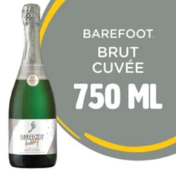 Barefoot Bubbly Brut Cuvee Champagne Sparkling Wine - 750 Ml