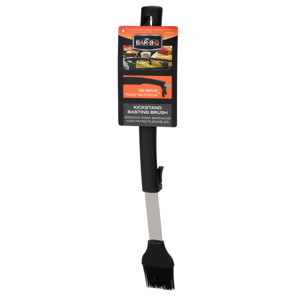 slide 3 of 9, Mr. Bar-B-Q Kickstand Basting Brush 1 ea, 1 ea