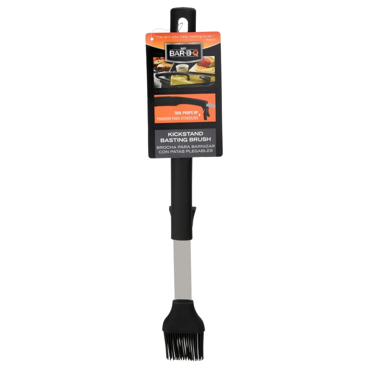 slide 9 of 9, Mr. Bar-B-Q Kickstand Basting Brush 1 ea, 1 ea