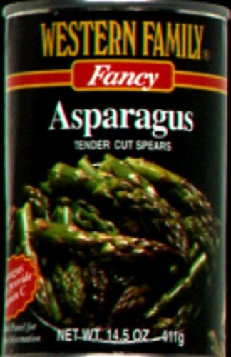 slide 1 of 1, Western Family Asparagus Tndr Cuts/Spear, 14.5 oz