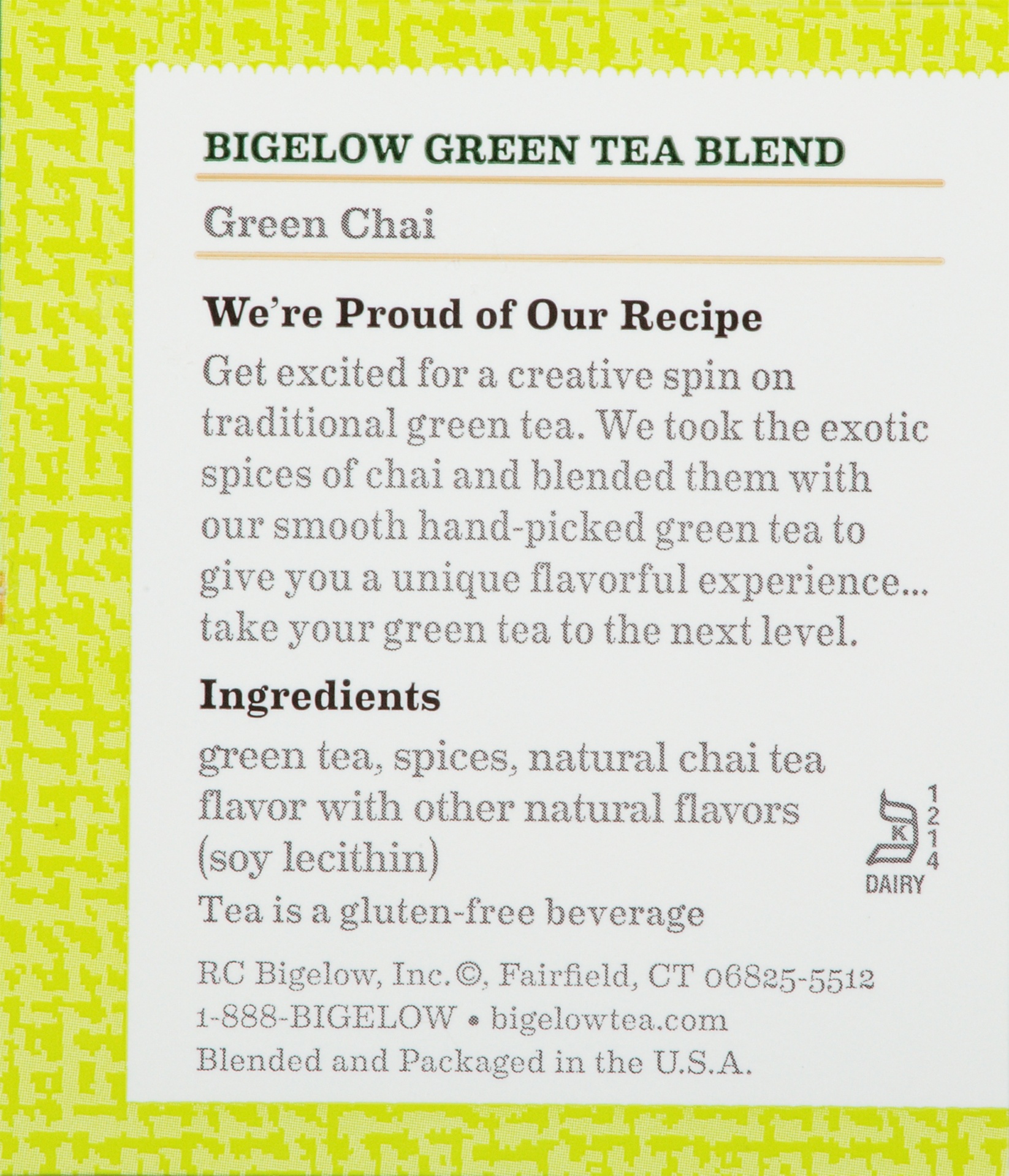 slide 2 of 7, Bigelow Green Chai Tea - 20 ct, 20 ct